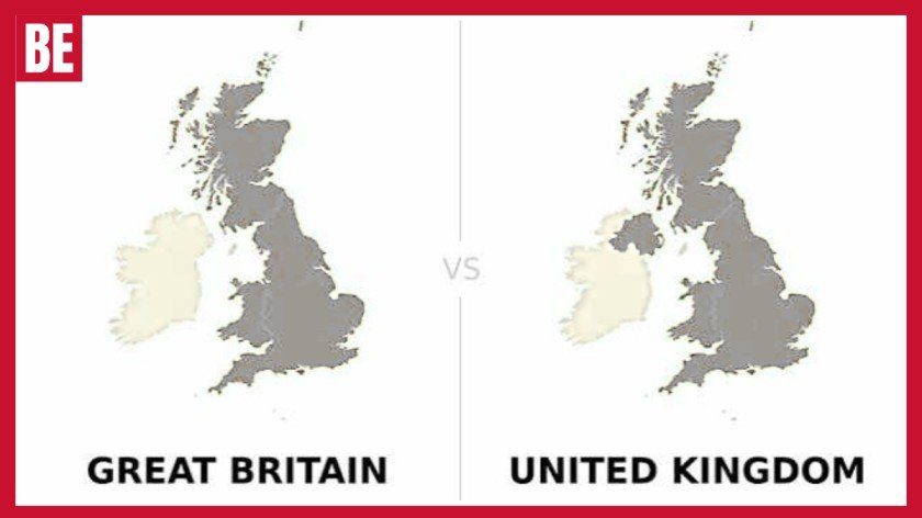 Great Britain vs UK Explained Countries Geography and History 