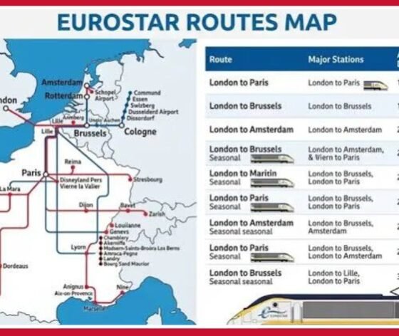 Eurostar Destinations from London Best Routes Times and Travel Guide